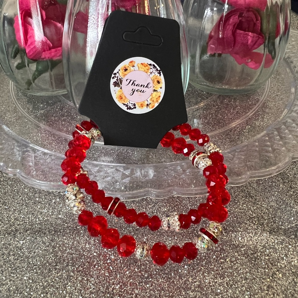 Handmade/Custom Crystal Bracelet - Picture 5 of 8